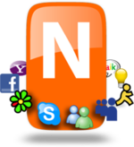 Nimbuzz logo network